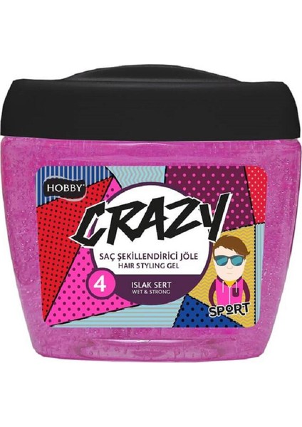 Jöle Crazy Islak ve Sert 700 ml