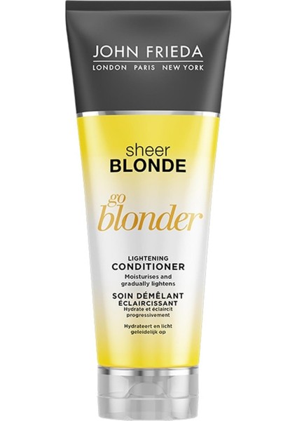 Go Blonder Sarı Saçlara Özel Güneş Işıltısı Veren Saç Bakım Kremi 250 Ml