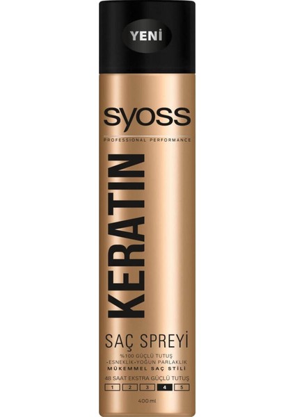 Saç Spreyi Keratin 400 Ml