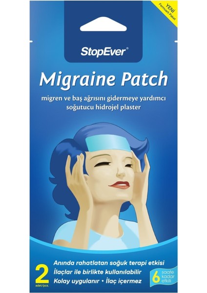 Migraine Patch Soğutucu Hidrojel Plaster