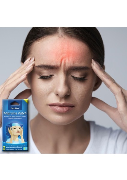 Migraine Patch Soğutucu Hidrojel Plaster modelleri