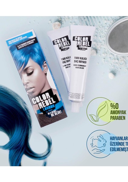 Color Rebel Saç Boyası Mavi 100 Ml