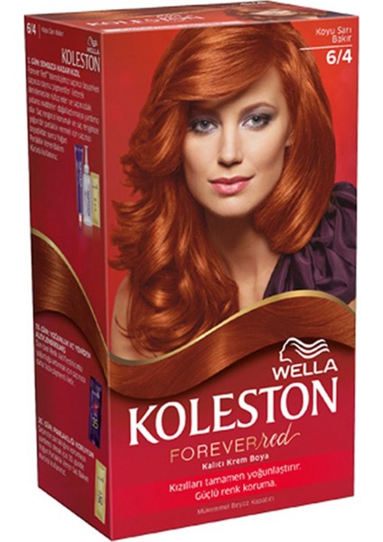 Koleston Saç Boyası Kızıl Bakır 6/4 50 ml