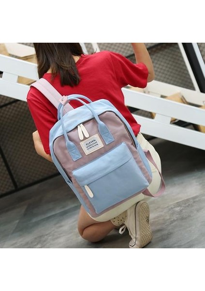 Tiki Sırt Çantası Kadın Moda Gençlik Kore Tarzı Omuz Çantası Laptop Sırt Çantası Okul Çantaları Genç Kız Erkek Erkek Seyahat Bookbag Için | Sırt Çantaları (Yurt Dışından) modelleri