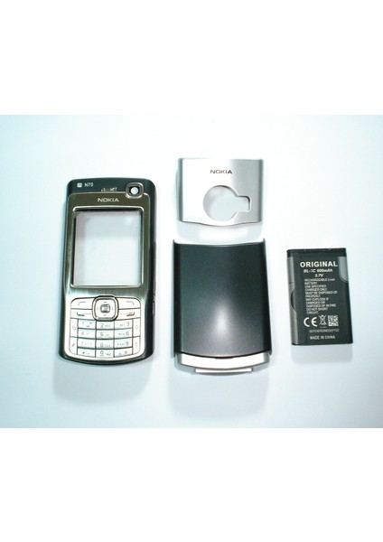 Nokia N70 KAPAK Tuş Takımı + Bl-5c Batarya