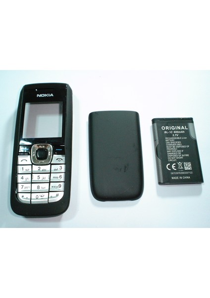 Nokia 2610 Kapak ve Tuş Takımı + Bl-5c Batarya