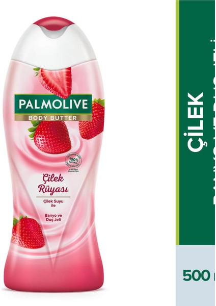 Body Butter Duş Jeli Çilek 500 ml