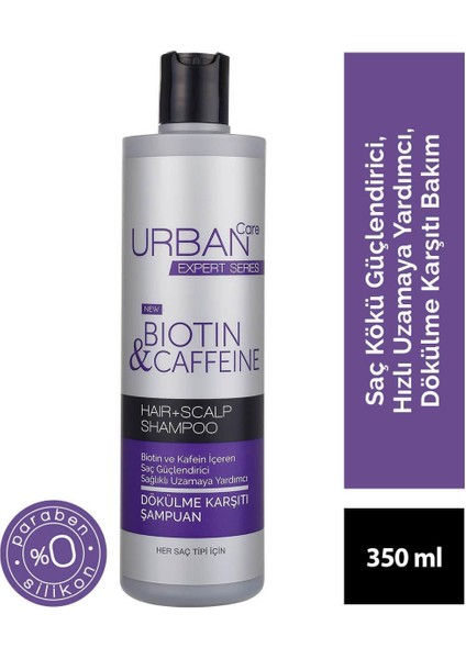 Urban Care Şampuan Biotin ve Kafein 350 ml