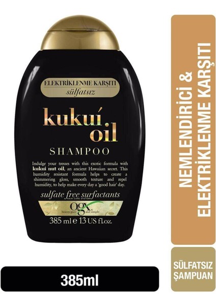 Şampuan Kukui Oil 385 ml