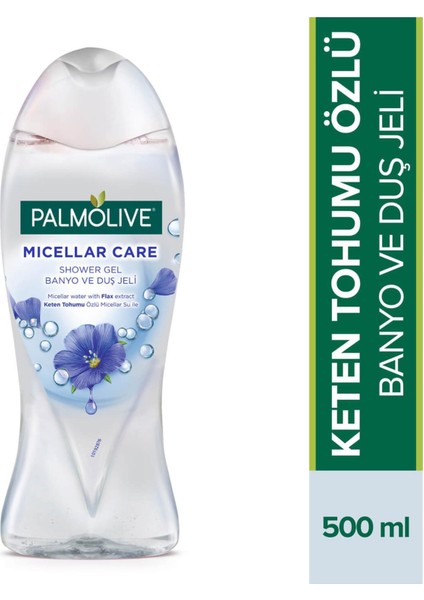Duş Jeli Micellar Keten Tohumu 500 ml