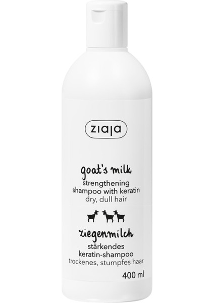 Keçi Sütü Şampuan Keçi Sütü & Keratin Içerikli 400 ml