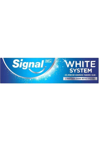 Diş Macunu White System 75 ml