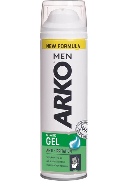 Men Tıraş Jeli Anti Irritation 200 ml