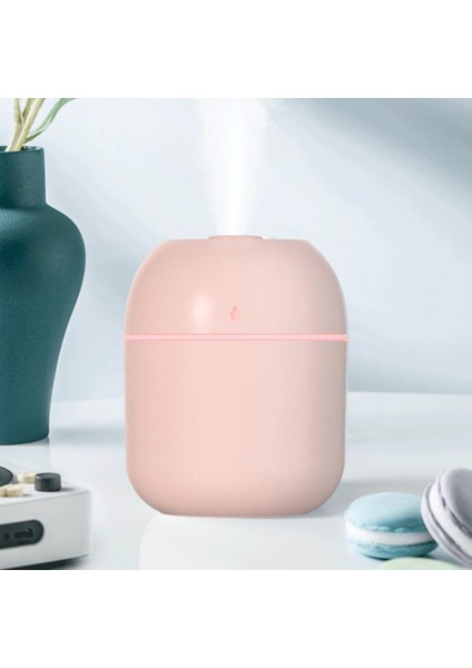 Aroma Uçucu Yağ Difüzörü Ultrasonik Nemlendirici Zamanlayıcı LED Işık Pembe fırsatları