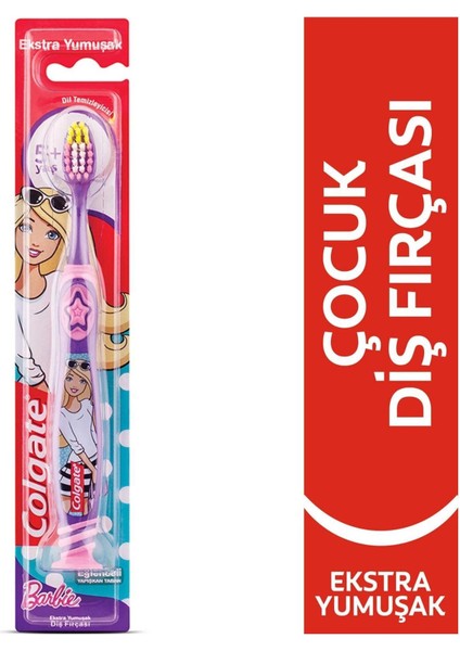 Çocuk Diş Fırçası Barbie&batman