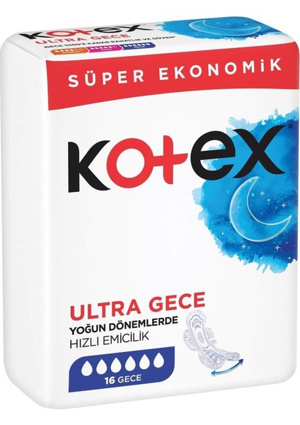 Ped Ultra Gece 16'lı