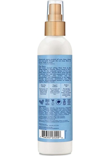 Manuka Balı Ve Yoğurt Durulanmayan Saç Bakım Spreyi 237ml