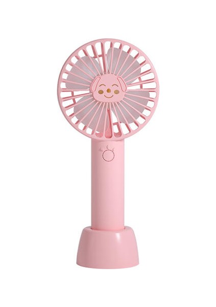 800 Mah Plastik El Fan, Öğrenci Yurtta Küçük Taşınabilir Fan Için Uygun Şarj Edilebilir Basit Rüzgar(Yurt Dışından)