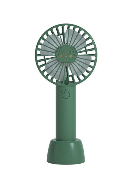 800 Mah Plastik El Fan, Öğrenci Yurtta Küçük Taşınabilir Fan Için Uygun Şarj Edilebilir Basit Rüzgar(Yurt Dışından)