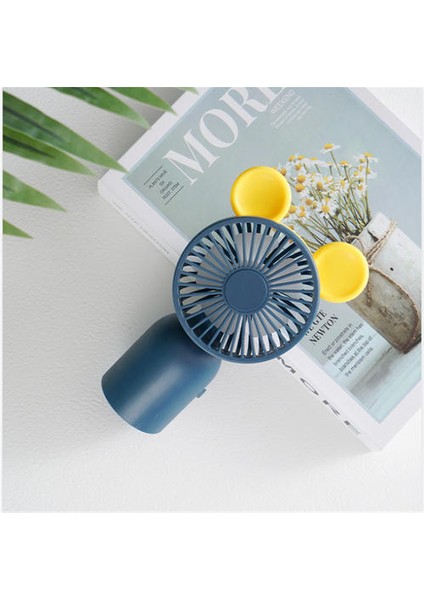 Plastik El Fan, Basit ve Şarj Edilebilir, Öğrenci Yurtta Küçük Taşınabilir Fan Için Uygun(Yurt Dışından)