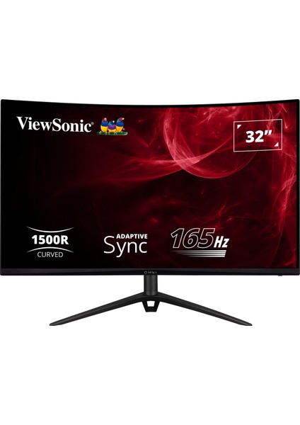 32’’ VX3218-PC-MHDJ Full HD 1ms 165Hz AMD Freesync Premium Yükseklik Ayarlı Gaming Monitör