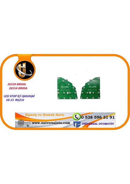 LED Stop Içi Qashqai 10-13 Rh