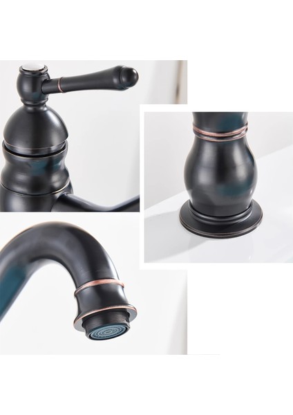 Royal Kısa Siyah Lavabo Bataryası fiyatları