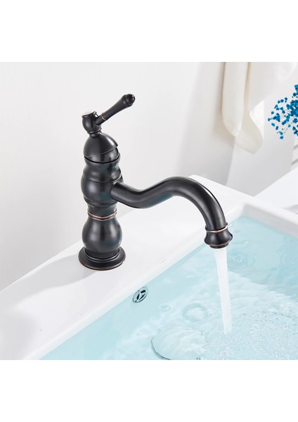 Royal Kısa Siyah Lavabo Bataryası modelleri