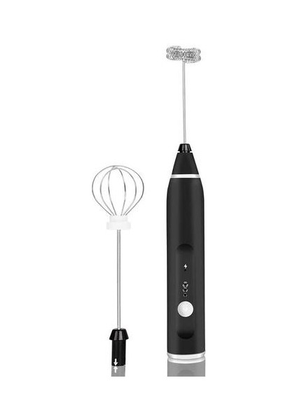 1 Adet Taşınabilir USB Şarj Elektrikli Süt Froother Yumurta Çırpıcı Çırpıyor Kahve Süt Cappuccino Yumurta Beating Için Içecek Mikser | Sütlüler(Yurt Dışından)