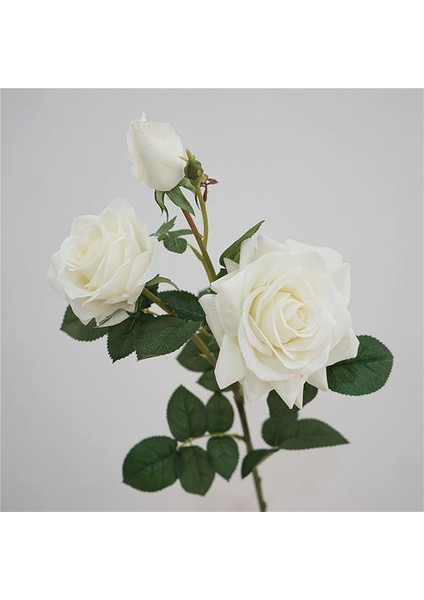 El Nemlendirici Simülasyon Gül, Hibiscus Gül Sahte Çiçek, Ev Dekorasyon Düğün Çiçek Düzenleme(Yurt Dışından)