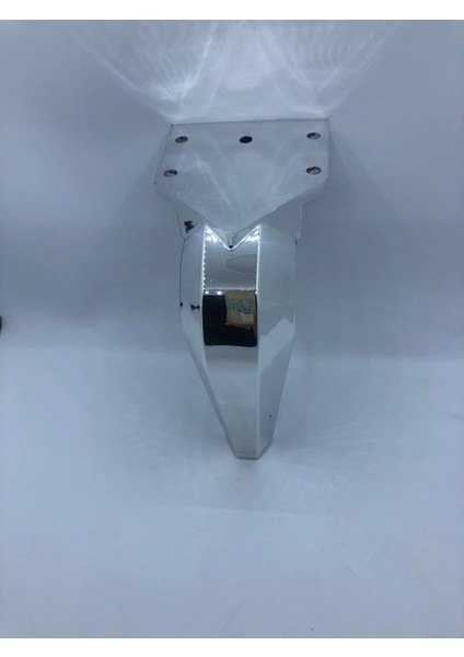 Plastik,15 Cm Krom Kaplama,Koltuk,Mobilya Ayağı (4 Adet)
