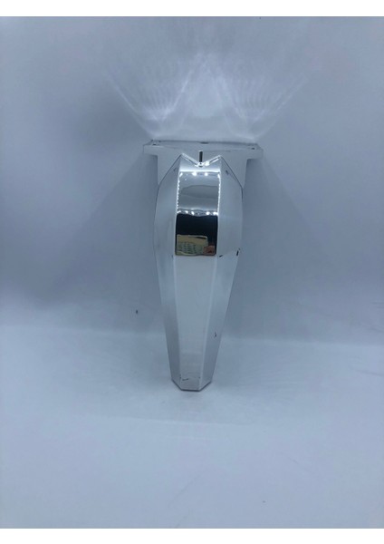 Plastik,15 Cm Krom Kaplama,Koltuk,Mobilya Ayağı (4 Adet)