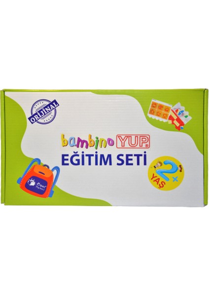 +2 Yaş Bambino Yup Eğitim Seti Zeka Geliştirme ve Dikkat Yoğunlaştırma (Önel Yayıncılık)