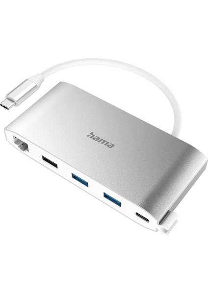 Usb-C Hub, Multiport, 8 Ports, 3 x Usb-A, 2 x Usb-C, Vga, Hdmı™, Lan