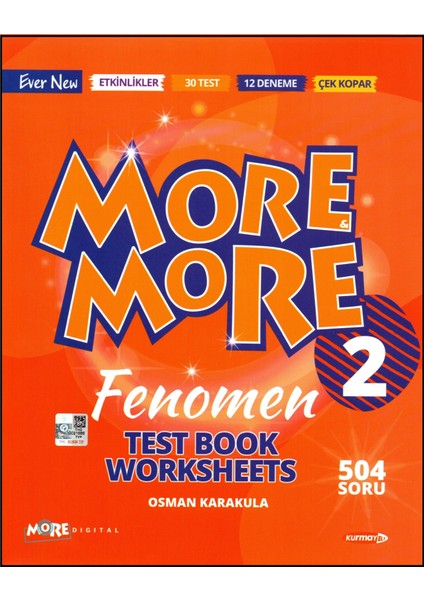 Kurmay Yayınları 2.Sınıf Practice Book Seti+Test Book Worksheets 2022-2023