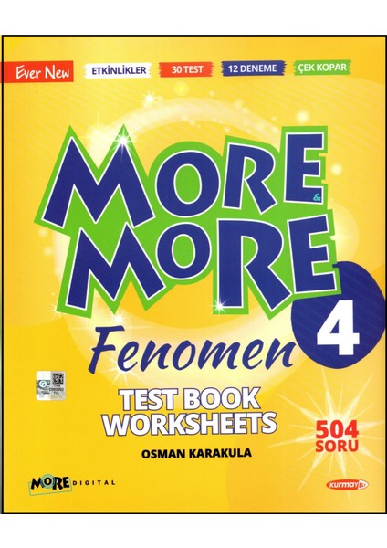 Kurmay Yayınları 4.Sınıf Practice Book Seti+Test Book Worksheets 2022-2023