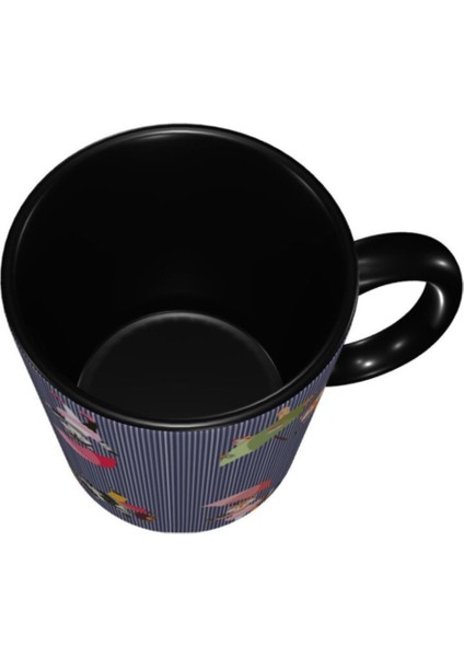 Yaratıcı Anime Karikatür Yaz Renk Değiştirme Su Kupası Kişilik Trend Kahve Seramik Kupa Erkek(Yurt Dışından) modelleri