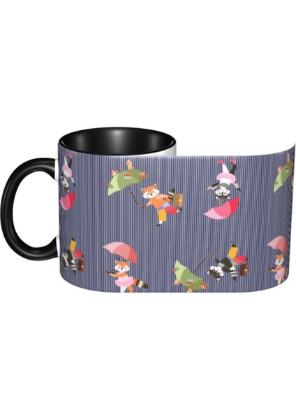 Yaratıcı Anime Karikatür Yaz Renk Değiştirme Su Kupası Kişilik Trend Kahve Seramik Kupa Erkek(Yurt Dışından) fırsatları