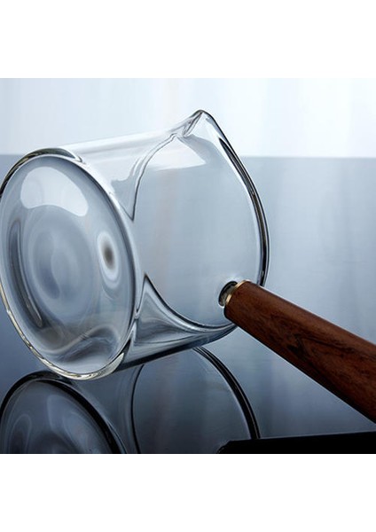 1 Adet Isıya Dayanıklı Cam Çaydanlık Ahşap Yan Kolu Kettle Şeffaf Çaydanlık Kaynar Çay Makinesi | Çaydanlıklar(Yurt Dışından) fırsatları