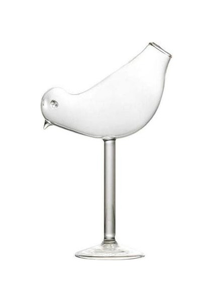 200 ml Yaratıcı Kuş Şeklinde Kokteyl Gözlükleri Şeffaf Kurşunsuz Yüksek Bölüme Cam Şarap Kadehi Goblet Bira Içme Kupası | Kokteyl Camı(Yurt Dışından)