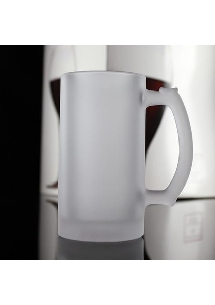 Buzul Kupası Yüksek Kapasiteli Buzlu Kolu Cam Bardak Isıya Dayanıklı Güzel Şarap Bira Drinkware Kupa Çay Bardağı | Bira Steins(Yurt Dışından)