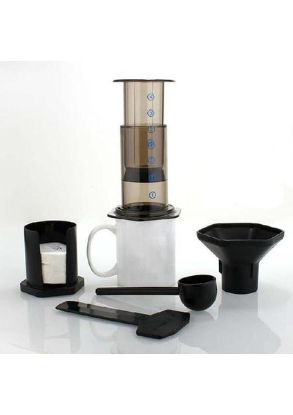 Kahve ve Espresso Makinesi Taşınabilir Espresso Maker Manuel Basınç Tencere Hızla Lezzetli Kahve Yapar | Kahve Tencereleri(Yurt Dışından)
