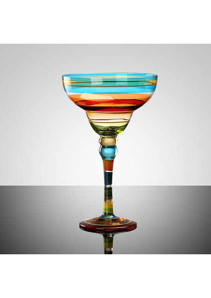 El Yapımı Renkli Kristal Cam Şarap Kupası Yaratıcı Kokteyl Kupası Margarita Kadeh Şampanya Şarap Kadehi Ev Bar Dekor Drinkware | Diğer Cam(Yurt Dışından) fırsatları