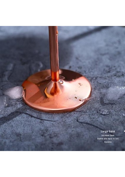 Paslanmaz Çelik Şampanya Kupası Şarap Cam Kokteyl Cam Metal Şarap Cam Bar Restaurant Goblet | Şarap Kadehleri(Yurt Dışından)