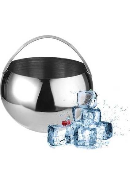 2l Buz Şanya Kova Şarap Chiller Şişe Buz Varil Soğutucu Şanya Bira Soğuk Su Buz Konteyner Buz Kovaları maşa(Yurt Dışından) fiyatları