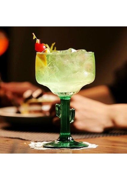 355 ml Bar Kaktüs Kupası Margaret Kupası Goblet Kokteyl Şarap Cam Özel Içecek Kupası Kabarcık Kupası Yaratıcı Restoran Kişilik Şarap Cam | Kokteyl Cam(Yurt Dışından)