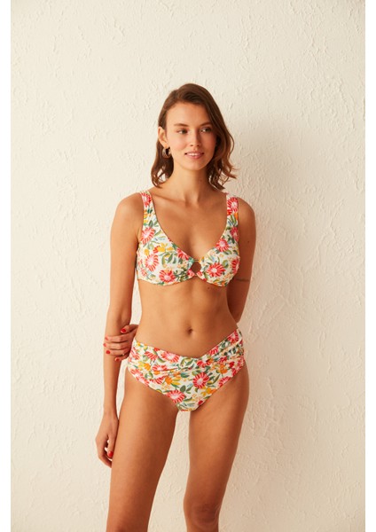 Çok Renkli Nice Hot Bikini Üstü