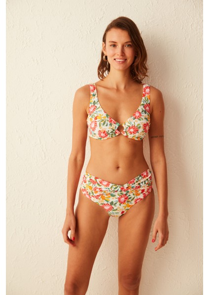 Çok Renkli Nice Hot Bikini Üstü