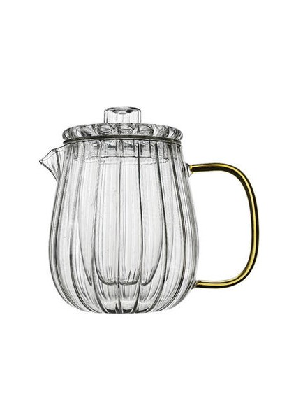 Kalınlaşmış Isıya Dayanıklı Cam Çaydanlık Çay Su Ayırma ve Filtrasyon Yapımcısı Petal Kaynar Çaydanlık Yaratıcı Set | Çaydanlıklar(Yurt Dışından)