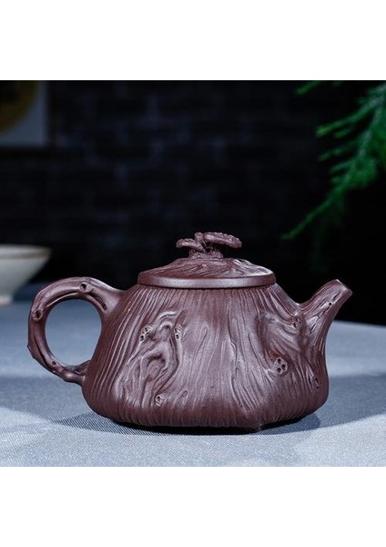 Yixing Mor Kil Çaydanlık Ham Cevhalık Mor Kil Bahar Taş Scoop Pot Kungfu Çay Seti Çaydanlık 270ML | Çaydanlıklar(Yurt Dışından)